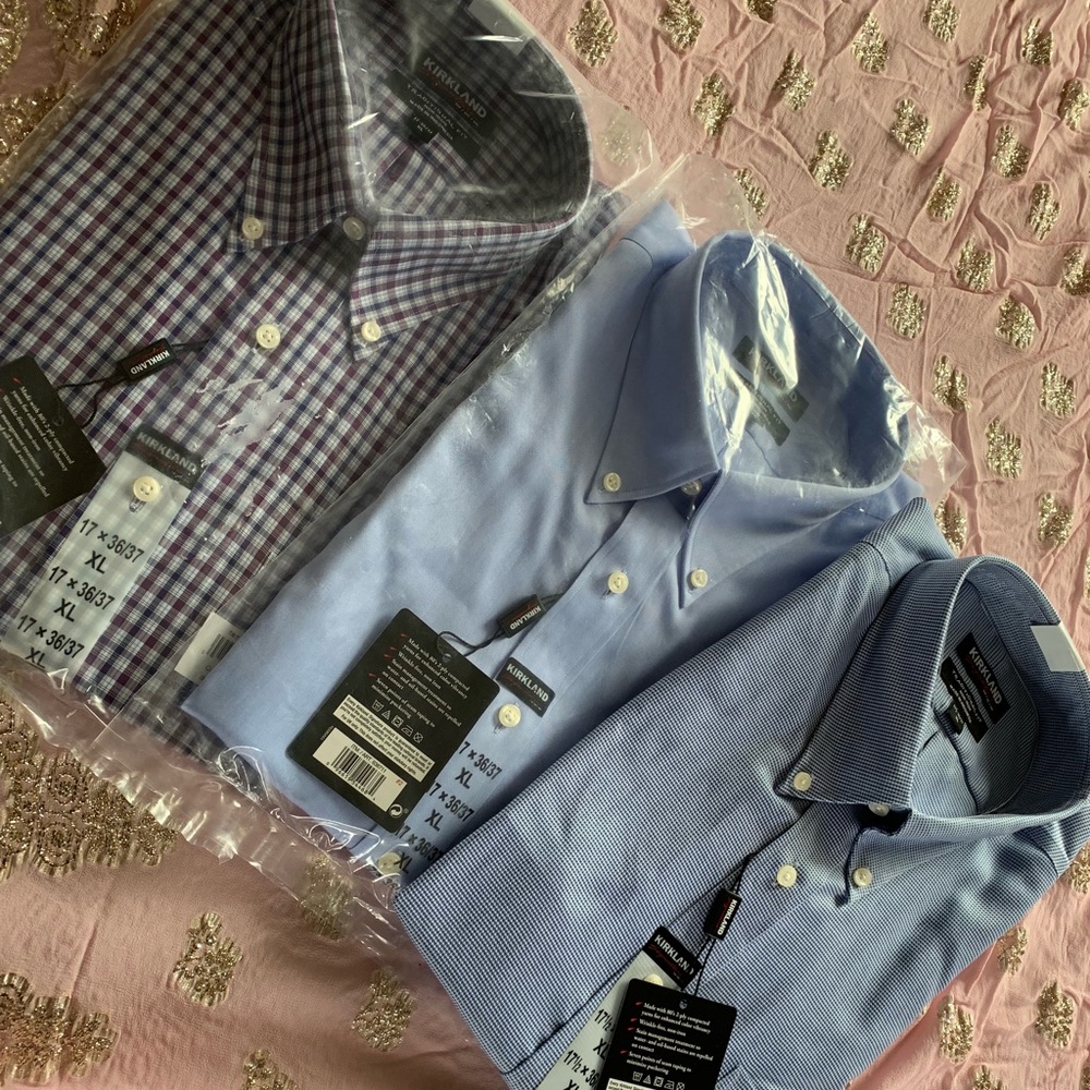 Kirkland Signature Men’s Button Down Dress Shirts